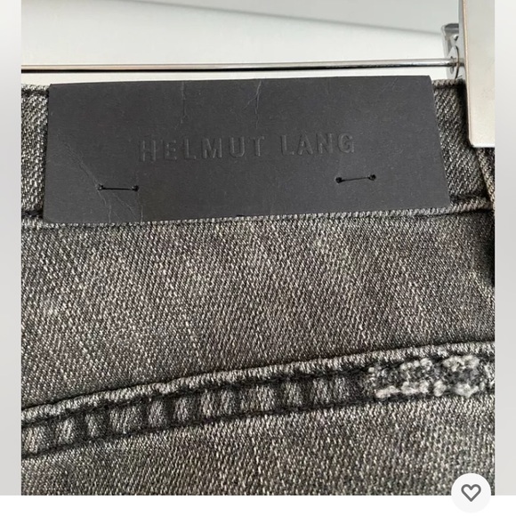 NWT Helmut Lang Jeans Sz 28 (but fits more like 26ish) - Picture 6 of 10